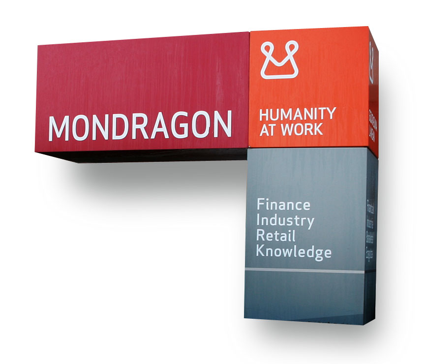 Monolito Corporación MONDRAGON